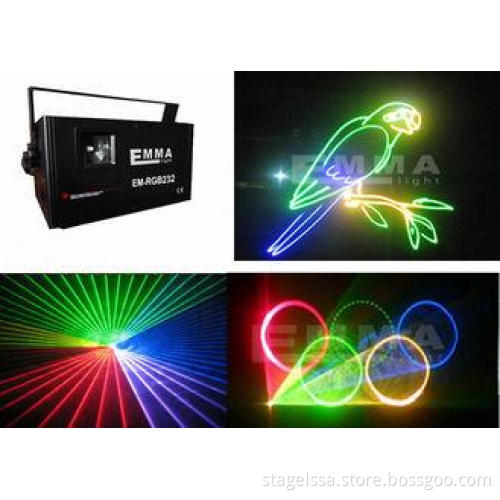 1W Dmx Stage Rgb Laser Light Ktv / Stage Laser Light Proje